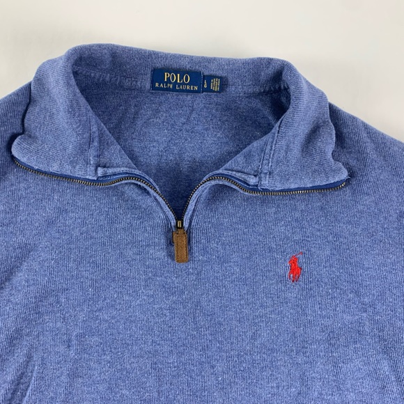 Polo zip up sweatshirt - Picture 3 of 3
